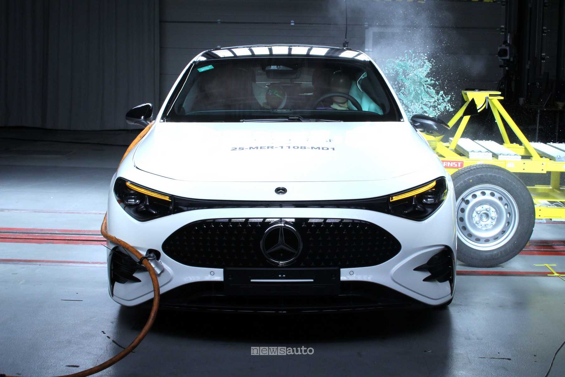 Mercedes CLA Auto più sicura Euro NCAP 2025