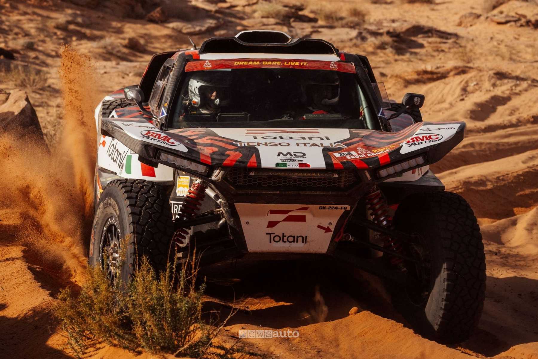 Dakar 2026, report da Hail: i fratelli Totani viaggiano anche senza ammortizzatori