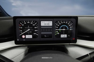 Volkswagen ID. Polo display quadro strumenti dallo stile retrò