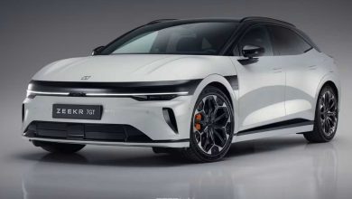 Zeekr 7GT anteriore 3/4