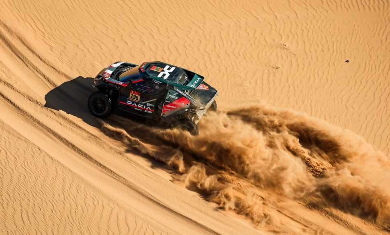 Dakar 2026 stage 12 Nasser Al-Attiyah Dacia Sandriders