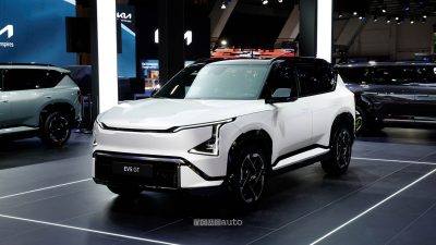 KIA EV5 GT 3/4 anteriore